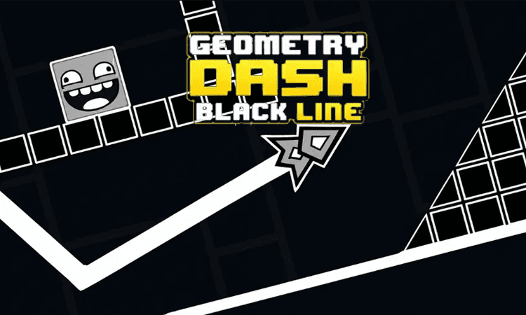 Geometry Dash Black Line img