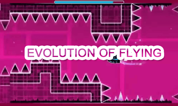 Geometry Dash Evolution of Flying img
