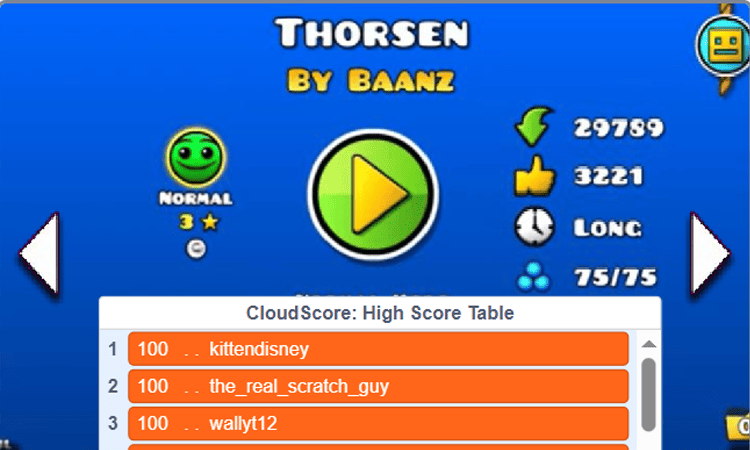 Geometry Dash Thorsen img